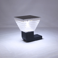 Applique murale classique led pour le jardin, à énergie solaire, luminaire d'extérieur