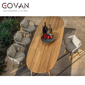 Silla de Comedor de Madera de Teca Sólida de Estilo Patio Clásico Moderno, Diseño Ergonómico, Personalizada para Jardín, Balcón, <span class=keywords><strong>Terraza</strong></span> - Product Image 4