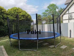 Trampolino Pieghevole con Rete di Sicurezza a <span class=keywords><strong>Prezzo</strong></span> di Fabbrica, Grande Trampolino per Bambini con Doppia Protezione, Letto Elastico per Parco Divertimenti - Product Image 6