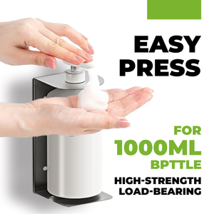 ที่วางขวดสบู่สแตนเลส 304 ขนาด 1000 มล. คอขวด 28 มม. สำหรับห้องน้ำเชิงพาณิชย์ - Product Image 3