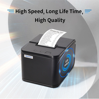 Imprimante de reçus Xprinter XP-T58H de haute qualité, 58 mm, tête d'impression à gros engrenage, imprimante thermique 58 mm pour les petites entreprises
