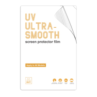 Protecteur d'écran UV pour téléphone portable Protecteurs d'écran transparents super lisses Film hydrogel Films UV HD
