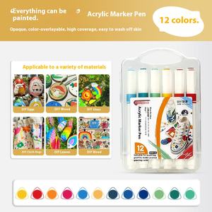 Marcadores Triangulares Creativos DIY al por Mayor, Resistentes al Agua y de Secado Rápido, 60 Colores, 0.5mm, para Papel, Niños, Plástico, 14.5cm - Product Image 6