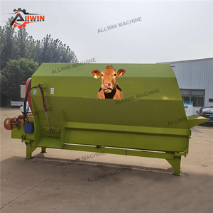 Mélangeur d'aliments pour animaux TMR entièrement automatique ALLWIN AWQC-3, haute productivité 1,5 tonne/heure, 220/380V, état neuf, pour ferme avicole - Product Image 4