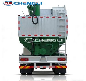 รถบรรทุกส่งอาหารแห้งขนาดใหญ่ 8x4 ยี่ห้อตงเฟิง ป้องกันการกัดกร่อน พร้อมสายพานลำเลียงแบบสกรูป้อนอาหารอัตโนมัติ - Product Image 6