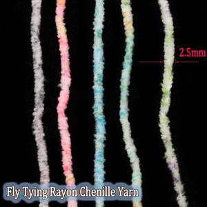 5M/carte pêche à la <span class=keywords><strong>mouche</strong></span> rayonne Chenille fil clinquant <span class=keywords><strong>ligne</strong></span> Wolly Bugger <span class=keywords><strong>Streamer</strong></span> mouches truite leurre nymphe leurre faisant des matériaux <span class=keywords><strong>de</strong></span> montage <span class=keywords><strong>de</strong></span> mouches - Product Image 5