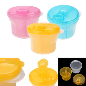 Boîte de rangement de lait en poudre rotative à 3 couches, conteneur de sécurité, réservoir de lait en poudre Portable, stockage des aliments pour bébés, 1 pièce - Product Image 2
