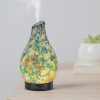 Diffuseur de parfum et huile essentielle de Table, mosaïque lumineuse Led, d'atmosphère romantique, verre, purificateur de parfum, Portable, Mini
