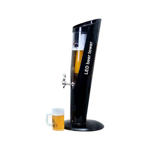 Dispensador de <span class=keywords><strong>cerveza</strong></span> de barril de <span class=keywords><strong>grifo</strong></span> de plástico con luz LED de 3 litros <span class=keywords><strong>Enfriador</strong></span> de barra de torre con función de <span class=keywords><strong>grifo</strong></span> y Luz - Product Image 1