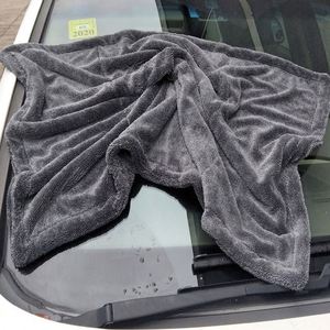 Serviette en microfibre tissée ultra-fine à séchage rapide, personnalisable en taille et poids, pour le detailing automobile, lavable en machine - Product Image 2