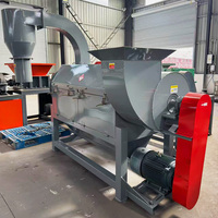 Broyeur industriel robuste pour plastiques PET, déchiqueteur puissant pour PE, PP, PVC, broyeur de recyclage, granulateur de matériaux usagés