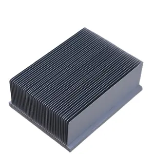 Factory Supply Best Price Custom Extrusion Bonded Fins Large Aluminum Heat Sink Glue Aluminum Manufacturing With CNC Machining