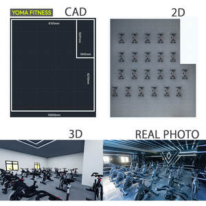 Bicicleta giratoria duradera para uso en clubes deportivos africanos, carrera profesional, atleta de fútbol, entrenamiento diario, equipo de fitness de alta calidad - Product Image 5