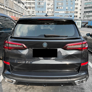 Bmw X5 G05 2019+ Rear <b>Trunk</b> Wing Piano <b>Black</b> Carbon Fiber Texture Abs Spoiler Part 545 - Product Image 1