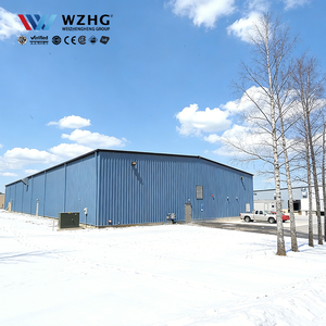 Edificio Metálico para Almacenes, Pabellón Deportivo de Gran Envergadura, Resistente a Altas Velocidades del Viento - Product Image 1