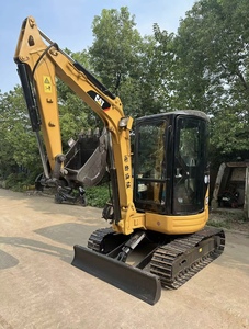 Mini-excavatrices Caterpillar 303 avec cabine, d'occasion, fabriquées au Japon, modèle CAT303cr, mini-excavatrices de 3 tonnes avec accessoire tarière - Product Image 5