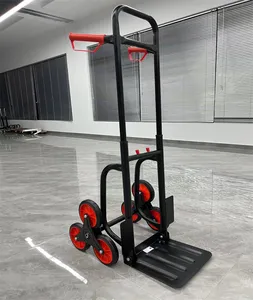 Cargando 150kg Escalera Trolley Dolly Climber Hand Truck Cart