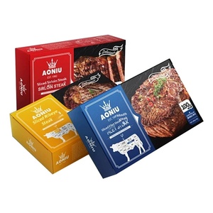 Custom Printed Food <b>Boxes</b> for Steaks, <b>Pizzas</b>, Burgers & Egg Tarts Wholesale - Product Image 1
