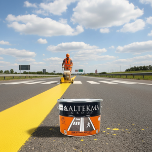 Peinture jaune pour marquage routier 10 kg - Product Image 3
