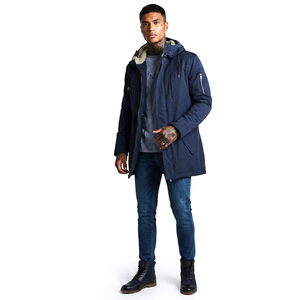 Hot Selling Best Designed <b>Men</b> Parka <b>Jacket</b> Nylon Made Printed Designed Street Look Waterproof <b>Men's</b> Outdoor <b>Long</b> Parka <b>Jacket</b> - Product Image 1