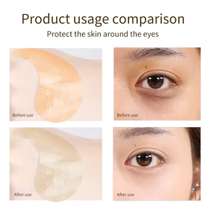 CLOVER RENA Patchs Gel Contour des Yeux Véganes aux Herbes, Acide Hyaluronique, Or 24K, Collagène, <span class=keywords><strong>Anti</strong></span>-<span class=keywords><strong>Cernes</strong></span>, <span class=keywords><strong>Bio</strong></span> Coréen, Marque Privée - Product Image 6