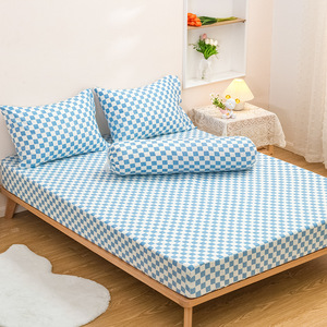 Simmons Couvre-lit simple et couverture de lit double <span class=keywords><strong>Housse</strong></span> de protection antidérapante avec chapeau de lit fixe faisant des draps plats - Product Image 3