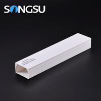 Foshan Songsu Alle größen PVC Weiß Elektrische Kabel Kanäle Kanal/Pvc Draht Kanal