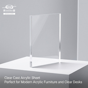 Plaques en plexiglas sur mesure, faciles à découper, résistantes aux chocs, panneaux PMMA transparents <span class=keywords><strong>pour</strong></span> encadrement d'images, protection de table - Product Image 4
