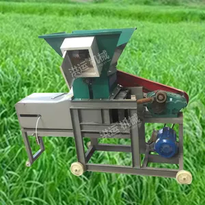 Mesin Baler Hydraulic Ulis limbah Manual vertikal daur ulang penekan sedotan kertas Baler Film bundel Baler industri Silage Baler