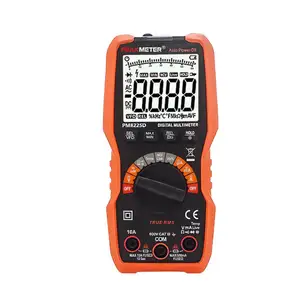 PEAKMETER PM8225D Auto Range Multímetro Digital REL VFD medição temperatura teste AC DC instrumento voltímetro digital