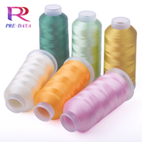 Fil à broder 120D/2, fil à broder en rayonne, fil à broder en soie 120D/2, trois couleurs, fil à broder 150D/2