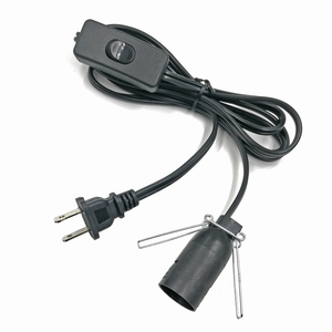 Mở Rộng Kit Chúng Tôi Cắm Điện Phẳng Dây Cáp 303 On Off Chuyển Đổi Ánh Sáng E14 Ổ Cắm Bóng Đèn Muối Dây Đèn - Product Image 6