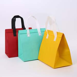 Sac isotherme portable pour la livraison de nourriture ou la restauration à emporter, en PP non tissé, avec logo personnalisé, réutilisable - Product Image 2