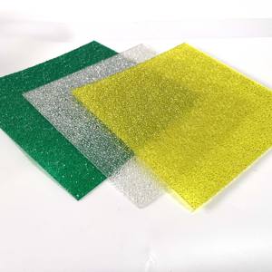 Panel de Techo de <span class=keywords><strong>Policarbonato</strong></span> Sólido Bronceado con Relieve de Diamante Transparente y Económico, Láminas de <span class=keywords><strong>Policarbonato</strong></span> con Relieve - Product Image 2