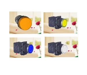 Original y nuevo S-chneider ZB5AA5C Botón de reinicio plano 1NC Rojo - Product Image 2