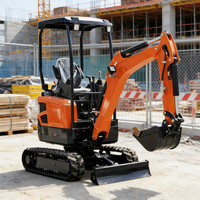 Mini-excavatrice SDLOT 1-3 tonnes avec moteur CE EPA EURO5, pompe hydraulique et boîte de vitesses, pour utilisation agricole, livraison gratuite