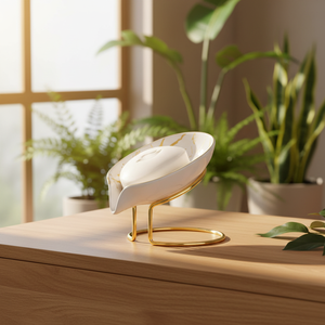 Wholesale Custom Hotel Bathroom Self Drain Soap Dishes Travel Soap Dish with Drain - Product Image 2