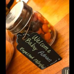 Etiqueta de Papel Kraft con Logotipo Personalizado, Mensaje <span class=keywords><strong>en</strong></span> <span class=keywords><strong>Blanco</strong></span>, Regalo para Repostería, Forma de Ola, Rectangular, Álamo, Corte Láser, <span class=keywords><strong>Pizarra</strong></span> Pequeña, Colgante de Cuerda de Cáñamo - Product Image 4