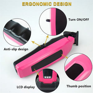 Recortadora eléctrica OEM ajustable <span class=keywords><strong>DLC</strong></span> Blade Zero Gap para hombre, recortadora de pelo inalámbrica para barbería, peluquería - Product Image 2