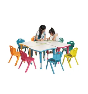 Kindergarten furniture chairs Plastic chairs Stackable PE cheap kids plastic chairs