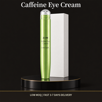 En stock – Crème contour des yeux 15 ml raffermissante aux peptides et omégas, enrichie en vitamine C, avec applicateur massant pour améliorer la vision