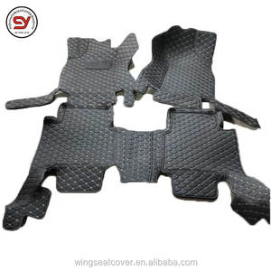 เสื่อปูท้ายรถ,พรมปูพื้นรถยนต์ทำจากหนัง Pvc ปักลายเข้ารูปสำหรับ Toyota Fortuner - Product Image 2