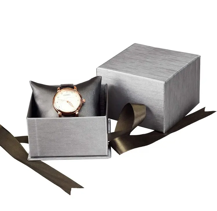 wholesale modern mens ladies green white smart couple gift bracelet set cardboard black rotating pen watch display box packing