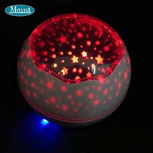 Cảm giác romm ánh sáng trang trí bầu trời đầy sao chiếu đèn xoay USB đèn chiếu - Product Image 2