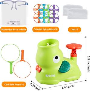 ของเล่นนำโชคจานร่อนสำหรับเด็กแผ่นดิสก์ลอยขึ้นบินในสวนหลังบ้านเกมและกิจกรรมสำหรับเด็กและครอบครัวของเล่นกลางแจ้งสำหรับเด็ก - Product Image 2