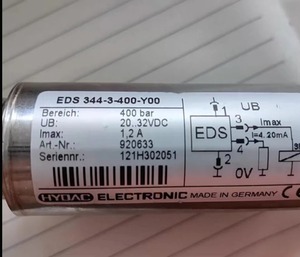 เซ็นเซอร์เยอรมนี hadac EDS 344-3-400-000 EDS 344-3-100-000 1791-P-100-000พร้อมส่ง - Product Image 2