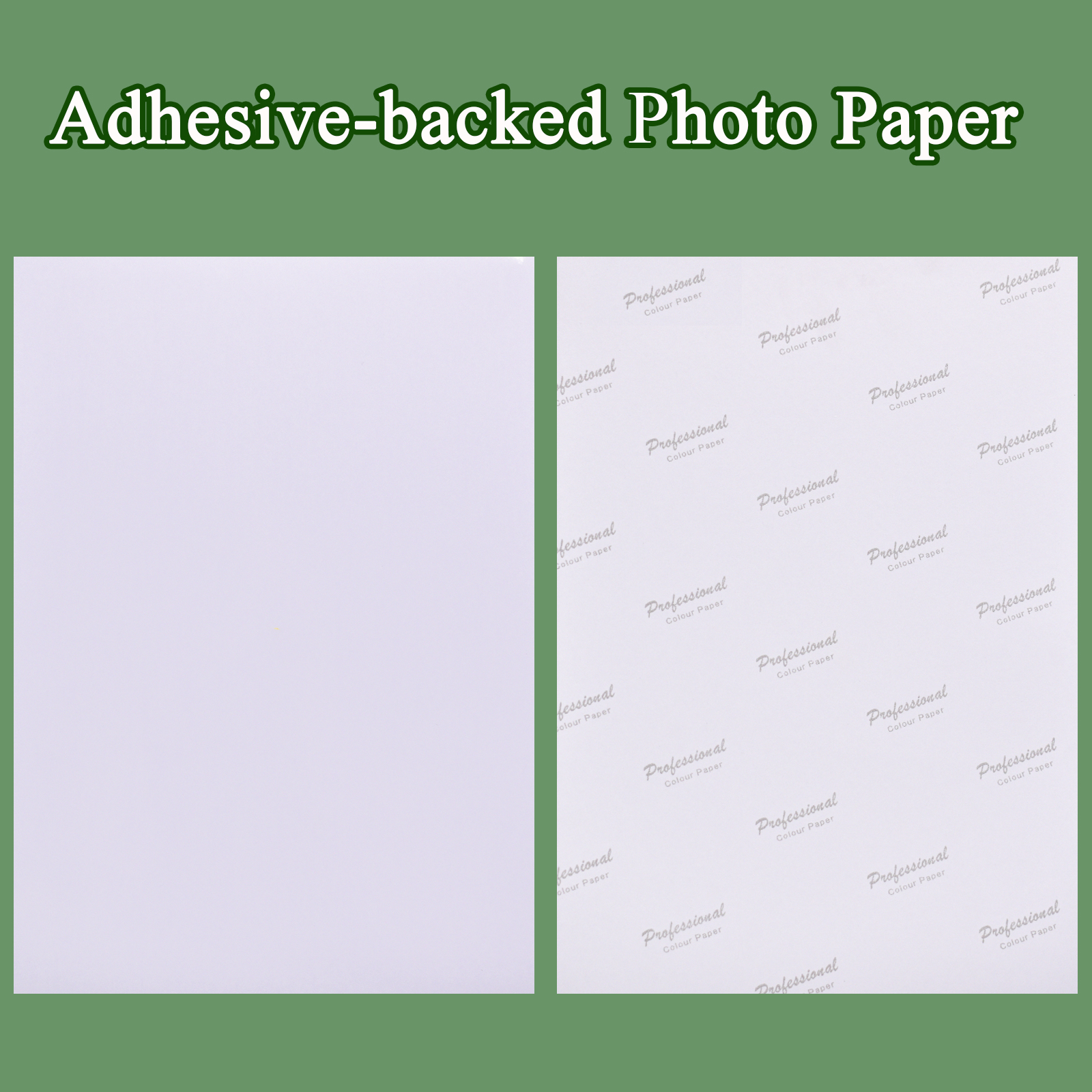 A4 Glossy Self-Adhesive Photo Sticker Paper for Packaging and Display