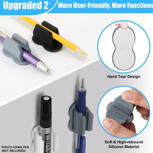 Double Tiers Desk Organizer Pencil Holder and Wall Marker Adhesive Toy Organizer for Living Room Bathroom Kitchen - Product Image 6