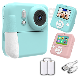 SourcingArk Wholesale Kids Instant <b>Print</b> <b>Camera</b> Ips Screen Mini Thermal Photo Printer Children's Pocket Selfie Digital Toy Q10 - Product Image 1