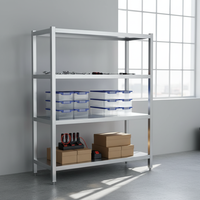 Support de présentation et étagère simple en acier inoxydable sur mesure avec pieds carrés pour le rangement dans les cuisines, hôtels et restaurants